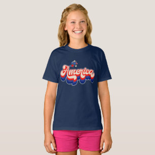 Kinderen “America” Grafische T-Shirt – Casual Patr