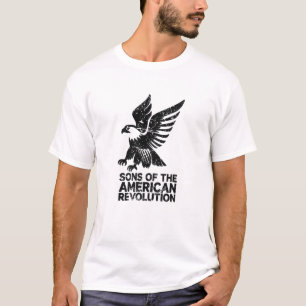 Kinderen Amerikaanse Revolutie Afstammeling van ee T-shirt