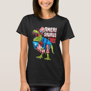 Kinderen Amerisaurus T Rex Dinosaurus Jongens Amer T-shirt