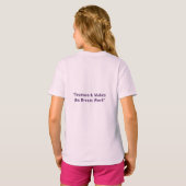 Kinderen Ant T-shirt – Kleine Werker, Groot Hart (Achterkant volledig)