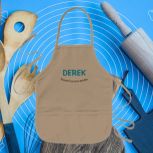 Kinderen Apron van de Kleine Helper Kindernaam van Kinder Schort
