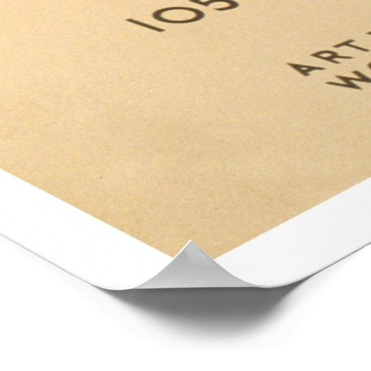 Kinderen Art Brooklyn 1938 WPA Poster (Hoek)