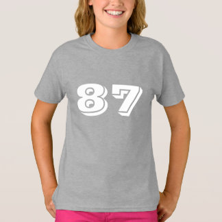 Kinderen Augusta Retro Striped Sleeve T-Shirt