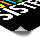 Kinderen Autisme Bewustzijn Ik Hou Van Mijn Zus Pu Poster (Hoek)