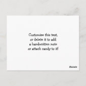 Kinderen Avocado Valentijnsdag Postkaart Formaat (Achterkant)