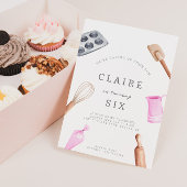 Kinderen Baking Birthday Bash | Meisjespartij Kaart