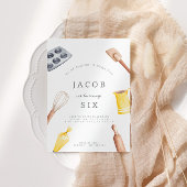 Kinderen Baking Birthday Bash | Uitnodiging van pa