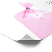 Kinderen bakken Birthday Bash | Meisjes Feest Welk Poster (Hoek)