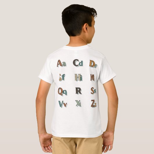 Kinderen Basic T-Shirt (Achterkant volledig)
