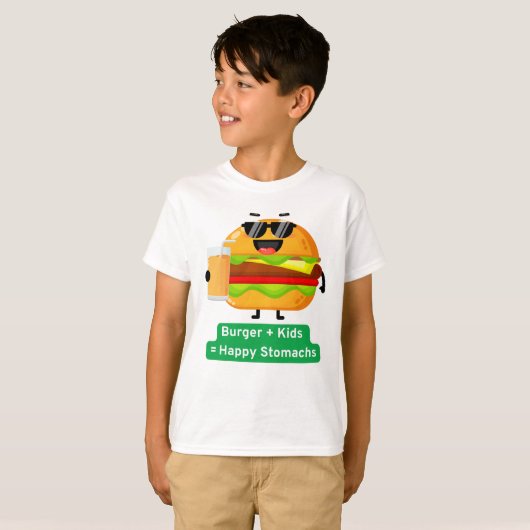 Kinderen Basic T-Shirt (Voorkant volledig)