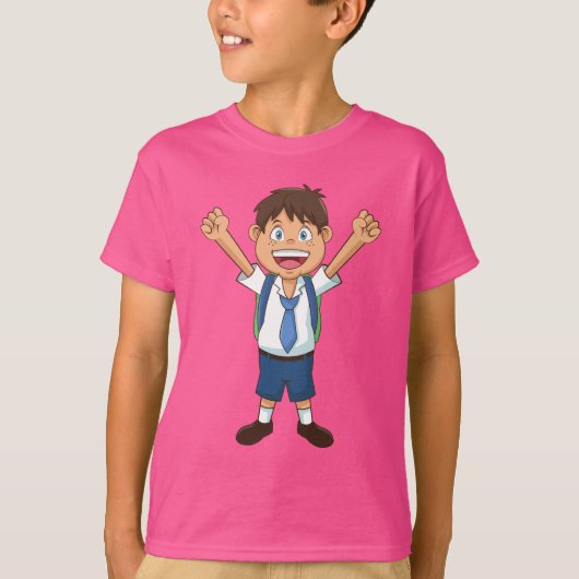 Kinderen Basic T-Shirt (Voorkant)