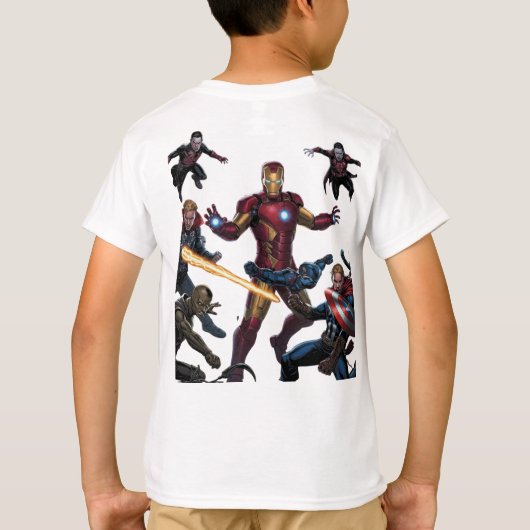 Kinderen Basic T-Shirt (Achterkant)