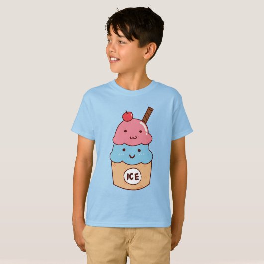 Kinderen Basic T-Shirt (Voorkant volledig)