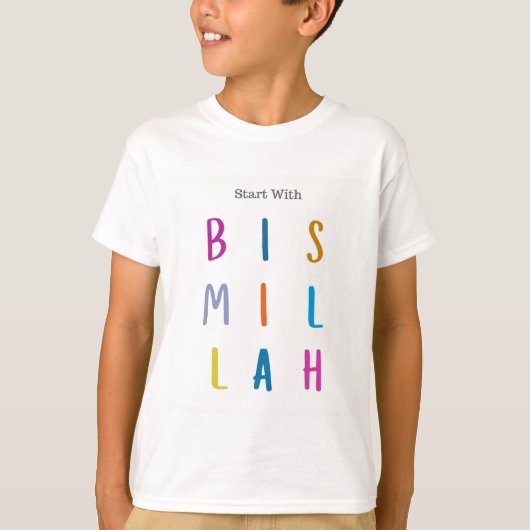 Kinderen Basic T-Shirt (Voorkant)