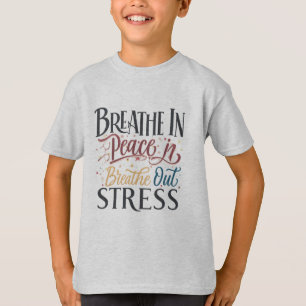 Kinderen Basic T-Shirt - "Adem In Vrede