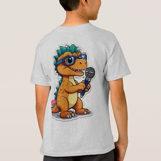 "Kinderen Basic T-shirt – Comfortabel & Stijlvol T (Achterkant)