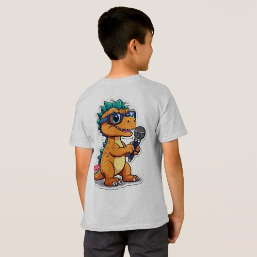 "Kinderen Basic T-shirt – Comfortabel & Stijlvol T (Achterkant volledig)