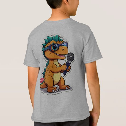 "Kinderen Basic T-shirt – Comfortabel & Stijlvol T (Achterkant)