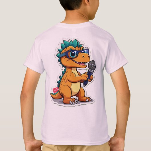 "Kinderen Basic T-shirt – Comfortabel & Stijlvol T (Achterkant)