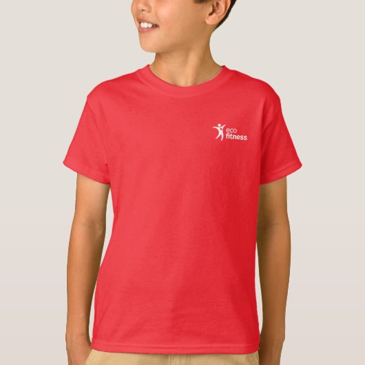 Kinderen Basic T-Shirt | Eco fitness (Voorkant)