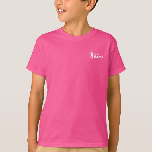 Kinderen Basic T-Shirt | Eco fitness (Voorkant)