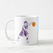 Kinderen basketbal mok (Links)