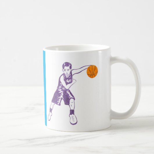 Kinderen basketbal mok (Rechts)