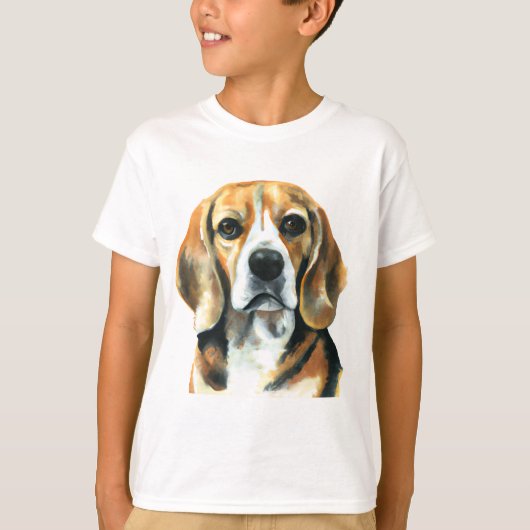 Kinderen Beagle T-shirt (Voorkant)
