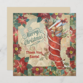 Kinderen Bedankt Sinterklaas Reactiekaart