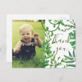 Kinderen Bedankt Wilde Jungle Ansichtkaart Briefkaart (Voorkant / Achterkant)