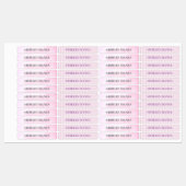 Kinderen | Bejaarde Ouder Roze Kleding Labels (Vel)