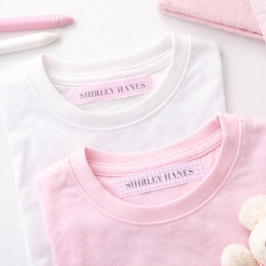 Kinderen | Bejaarde Ouder Roze Kleding Labels