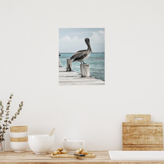 KINDEREN (bekkenvormig ontwerp) ~ Poster (Keuken)