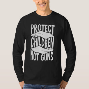 Kinderen beschermen Geen Pistolen 4 T-shirt