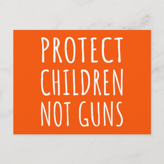 Kinderen beschermen, geen Pistolen - Pistool beëin Briefkaart (Voorkant)