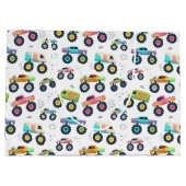 Kinderen: Big Wheel Car. Groot Cadeauzakje (Achterkant)