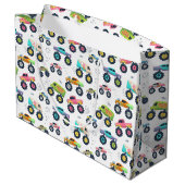 Kinderen: Big Wheel Car. Groot Cadeauzakje (Achterkant Gekanteld)