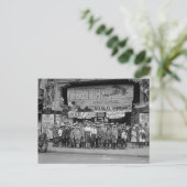 Kinderen bij de film, 1925 briefkaart (Staand voorkant)