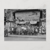 Kinderen bij de films, 1925 briefkaart (Voorkant)