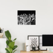 Kinderen bij een Ball Game, 1942.  Baseball Foto Poster (Thuiskantoor)