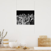 Kinderen bij een Ball Game, 1942.  Baseball Foto Poster (Keuken)