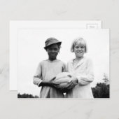 Kinderen bij het Huis van de Heuvel, de Briefkaart (Voorkant / Achterkant)