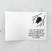 Kinderen bij Summer Camp Spider Dropping Kaart (Binnen)