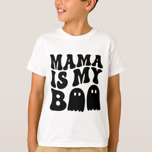 Kinderen bijpassende Halloween pyjama's T-shirt (Voorkant)