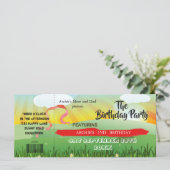 Kinderen Birthday Fun Rustic Festival (Staand voorkant)