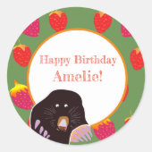 Kinderen Birthday Sticker (Voorkant)