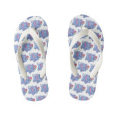 Kinderen Blauwe Olifant Slippers Kinder Teenslippers (Voetbed)