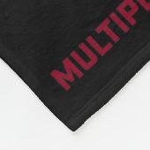 Kinderen Bloedkanker Steun Oma Multipel Myeloom Fleece Deken (Hoek)