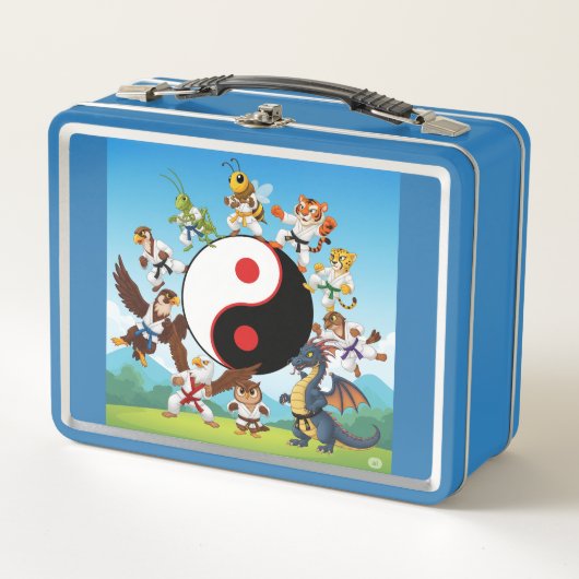 Kinderen Blue Lunch Box (Voorkant)