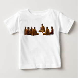 Kinderen Boeddha Kunst Religios T-shirt - Vreedzam